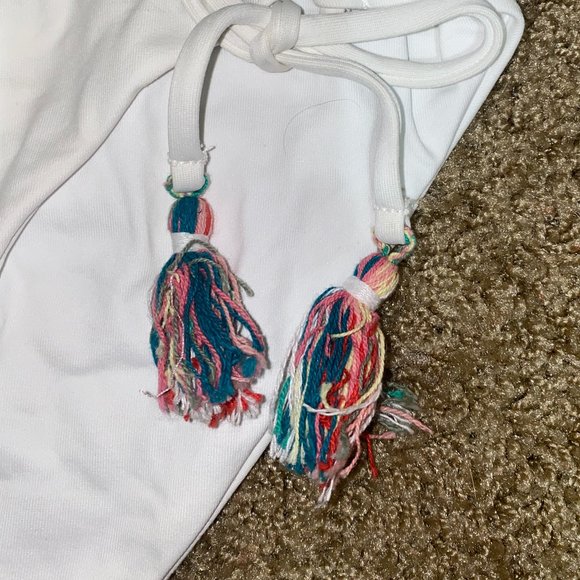 Becca White Mardi Gras Embroidered Two-Piece - Picture 5 of 14